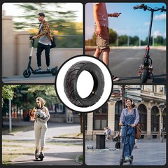 80/65-6 Tire & Inner Tube Electric Scooter 10 Inch Thick Pneumatic E-Bike Tyres