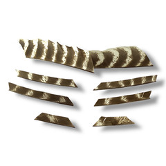 13pk Natural Wild Bar 9mm Profile + Micro Diameter (both wings at any lengths)