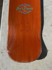 Arizona Tea Skateboard Deck 14” Wheelbase 9×32.5 New In Shrink wrap Some Wear