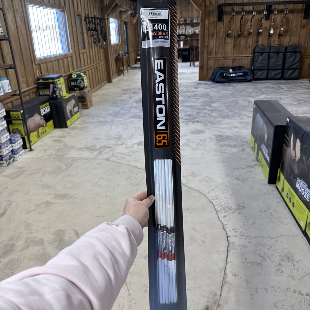 Easton 29857 6.5 Whiteout Shafts 400 1 Doz.