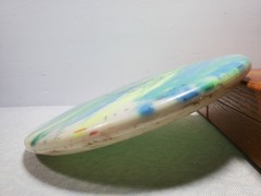 Wild Discs 2302 Sea Otter 175 grams disc golf Green Yellow Blue