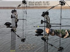 Compound Bow Fishing Combo Kit 20-70 LBS Hunting Bow with Bowfishing Arrow &Reel