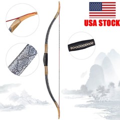50″ Archery Traditional Recurve Bow Horsebow 30-50lbs Laminated Turkish Bow Hunt