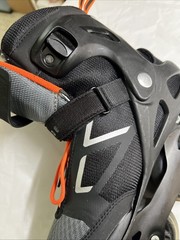 Rollerblade ‎071006001A1 Macroblade 80 Inline Skate, SIze 8 Black/Orange