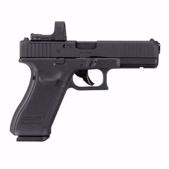 Umarex GLOCK 17 Gen 5 MOS CO2 .177 Caliber Blowback Air Pistol w/ Red Dot Optic
