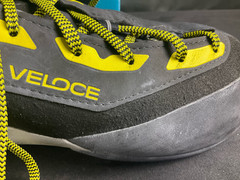 Scarpa Veloce L Climbing Shoes Black-Yellow Size 43