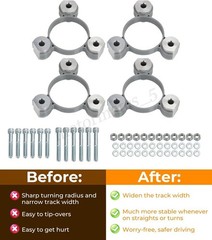 Wheel Spacers For Razor Dirt Quad 24v 36v Increase Stability & Prevent Tip-Overs