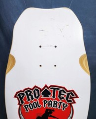 (2011) ~ Pro-Tec Pool Party / LTD Signed & Numbered / Hammerhead Skateboard Deck