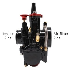 Motorcycle Flat Curtain Carburetor for Maikuni PWK 21 24 26 28 30 32 34mm
