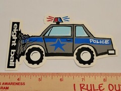 VTG 90’s 8 EIGHT BALL COP DANNY WAY JORDAN RICHTER NOS SKATEBOARD DECK STICKER !