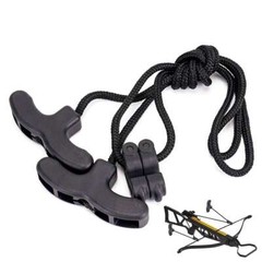 Crossbow Rope String Cocking Device Cocker Ropes for Archery Hunting Handle US