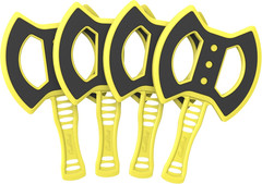 EastPoint Sports Axe Throwing Game Replacement Axes – 4pk Yellow