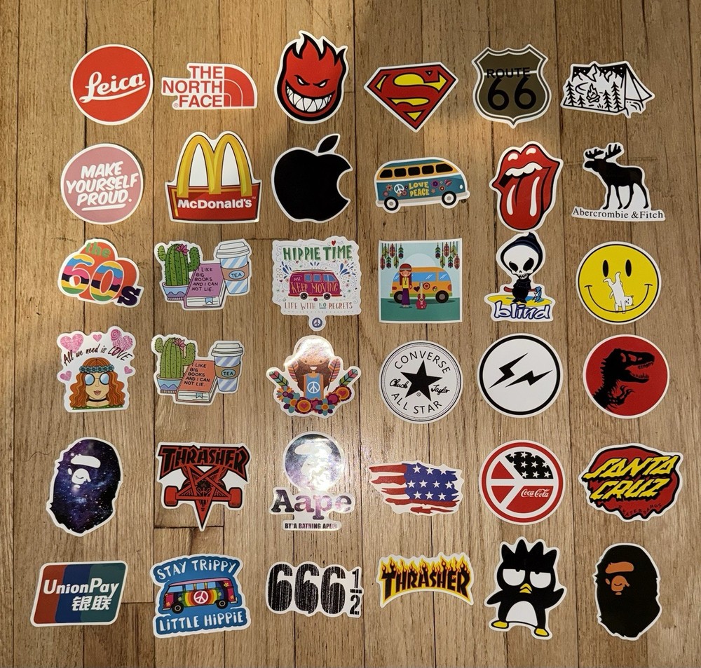77 Random Cool Stickers