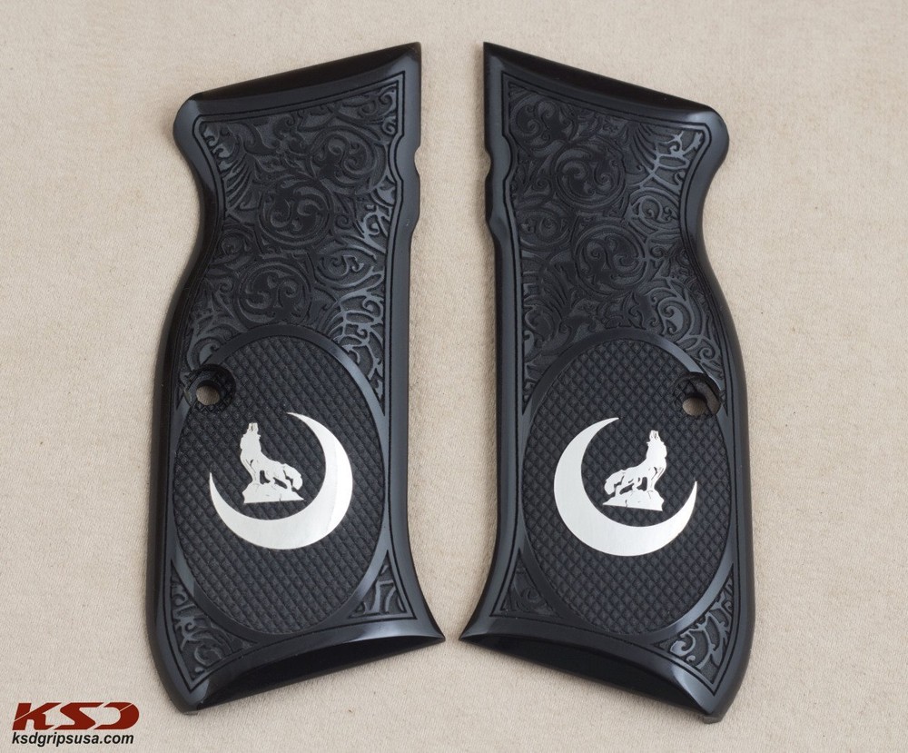 SAR ARMS P8L / P8S / K11Compatible Black Acrylic Grip Framed