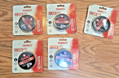 Lot 5 GAMO Match .177 Caliber 4.5mm Precision Pellets 7.56 Grain 500 Count Tins