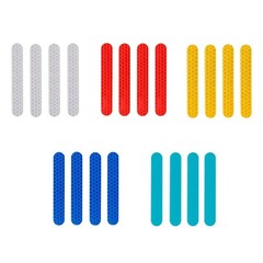 4pcs Reflective Wheel Cover Stickers for Ninebot Max G30 Electric Scoote