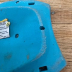 Razor RipStik Brights Collection Caster Board RARE Orange & Teal For Parts Only