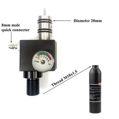 Airgun Regulator for Paintball Tanks, 4500psi Charging System Accessories