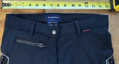 B Vertigo Black Breeches Riding Pants US26 GB12 F40