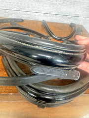 BR Flash Nosebands (1 Cob & 1 Horse) and Patent Browband