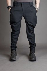 Mens Black Horse Riding Polo Pants Baggy Breeches Sports Pants Hinting Trousers