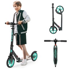 Wayplus Aquas Kick Scooter For Kids Teens Adults – Foldable Lightweight 8-Inch