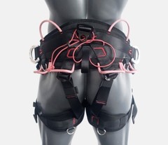 Climbing Half Body Harness Rope Arborist Saddle Tree Bridge Caving Rescue