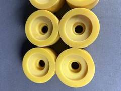 Vintage NOS BELAIR Perfection 62mm Roller Skate Wheels Set of 8 Crest Quad New
