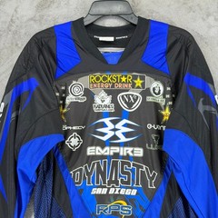 Empire Dynasty San Diego Paintball Jersey Blue Black Rockstar Energy Padded M