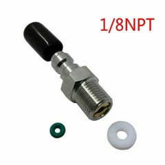 Paintball PCP 8mm Quick Release Disconnect Coupler 1/8 NPT Fitting Male&Female