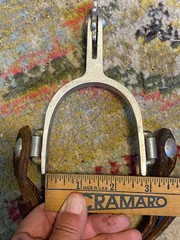 Alumn vintage spurs used western tack FREE SHIPPING