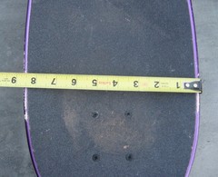 Santa Cruz Keith Meek Slasher Retro Reissue Purple Skateboard Complete Deck READ