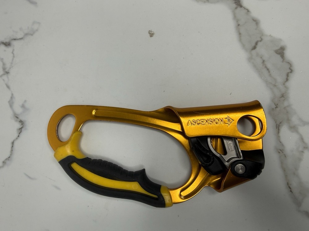 No Sticker Petzl Ascender Handled Rope Ascender for Climbing Right Hand