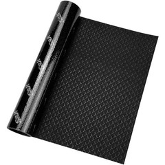 Black Skateboard Grip Tape 12” x 36” – Single Sheet, Hexagonal Pattern for Su…