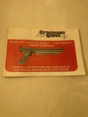 Vintage Crossman 1377 American Classic .177 Pellet/BB Gun