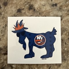 NY Islanders x Goat USA Sticker