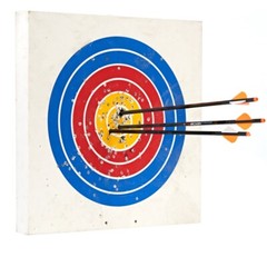 6PK 20in. Carbon Crossbow Bolts.006 Straightness with 2in. Vane Half Moon Nocks