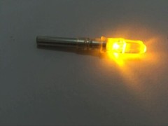 6Pcs Lighted Nock for Archery Arrows with .244/6.2mm Inside Diameter Led Nocks
