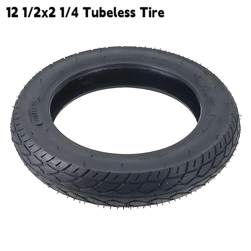 12 Inch Tubeless Tire 12 1/2×2 1/4 57-203 Fits Electric Bicycle Folding E-Bike