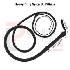 Indiana Jones Bullwhip 04 to 16 Feet Long 16 Strands Nylon Para-cord Bullwhip