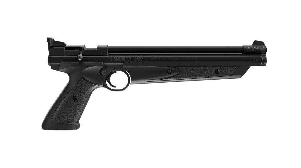Crosman American Classic Pump Pellet .177 Caliber Black Airgun Air Pistol P1377