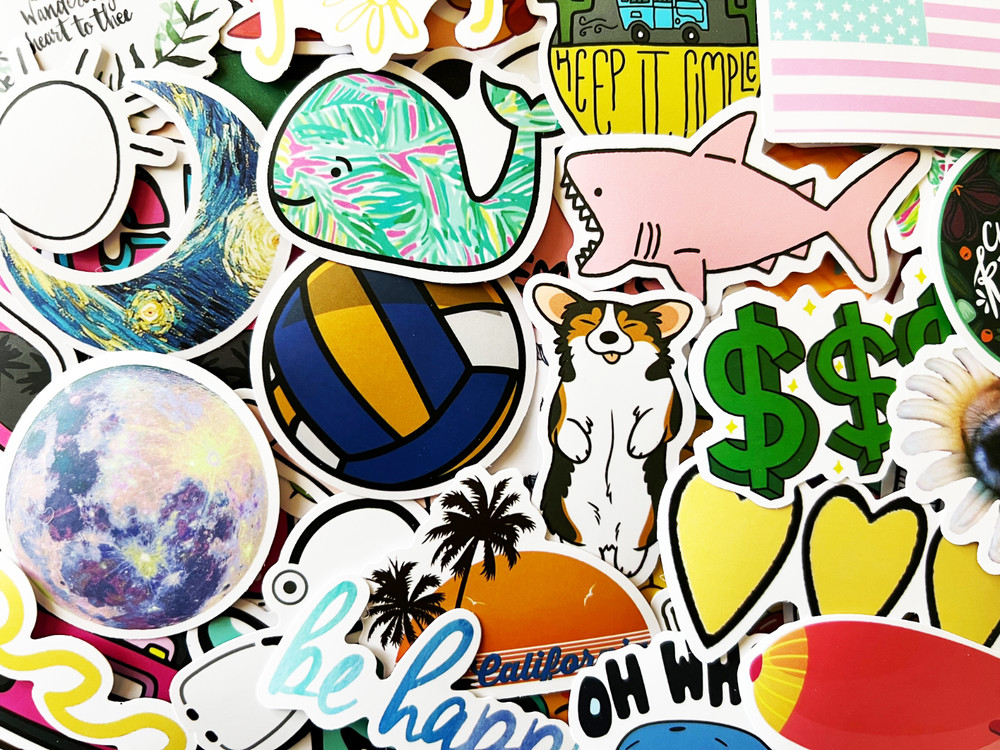 10-100 Wholesome Cute Sticker Pack Good Vibes Kids Teens Girls Boys