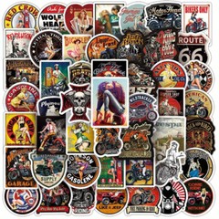 Random Cool Laptop Motorcycle Sticker Lot Dope Car Bumper Decals Gift