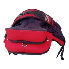 Treeless Synthetic Freemax Horse English Saddle Red Color 10″ to 19″ in F/Ship.