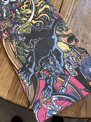 Rare Mob Dirty Donny Art Skateboard Griptape Graphic Multicolor Grip Tape