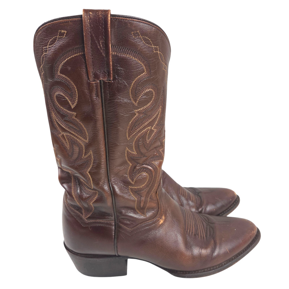Dan Post Brown Western Cowboy Boots Style 2111 Men’s 12D
