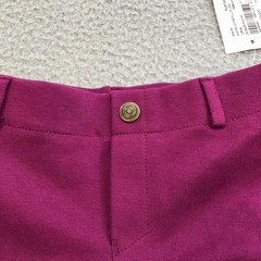 TuffRiders Starter Pull On Breeches Jodhpurs Unisex Kids 10 Blue Plum Equestrian