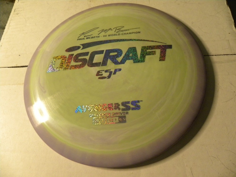 Discraft ESP Avenger SS 0.5 175 gram golf disc 5x McBeth stamp