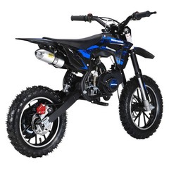 Gas Dirt Bike 49CC 2-Stroke Motorcycle w/Off-Rode Tire Up to 25 Mph,Load 330LBS