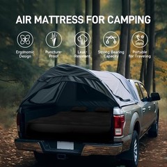 Truck Bed Air Mattress Inflatable Air Mattress For 5.5-5.8ft Short Pickup Truck